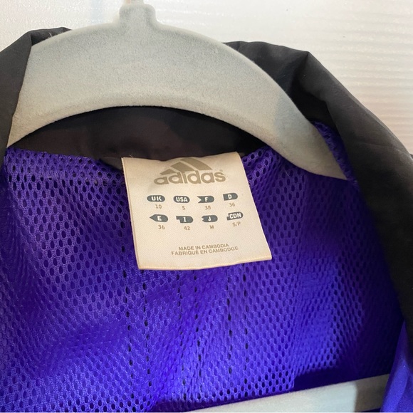 Adidas running jacket in indigo - Picture 3 of 5